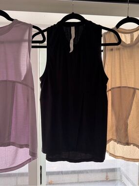LULULEMON SET OF 3 TANK TOPS SIZE 6